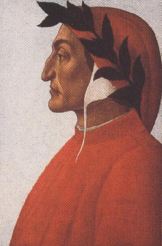 Sandro Botticelli Portrait of Dante Alighieri (mk36)